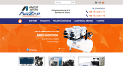 Desktop Screenshot of airzap.com.br